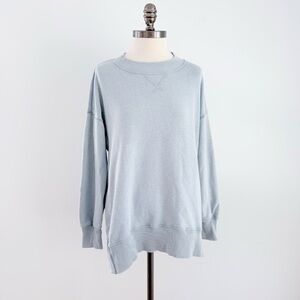 Aerie Soft Gray Crewneck Sweatshirt